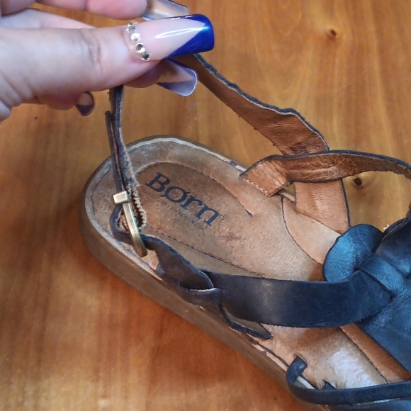 Born Women's Blue Sandals Size 10 - Picture 3 of 7